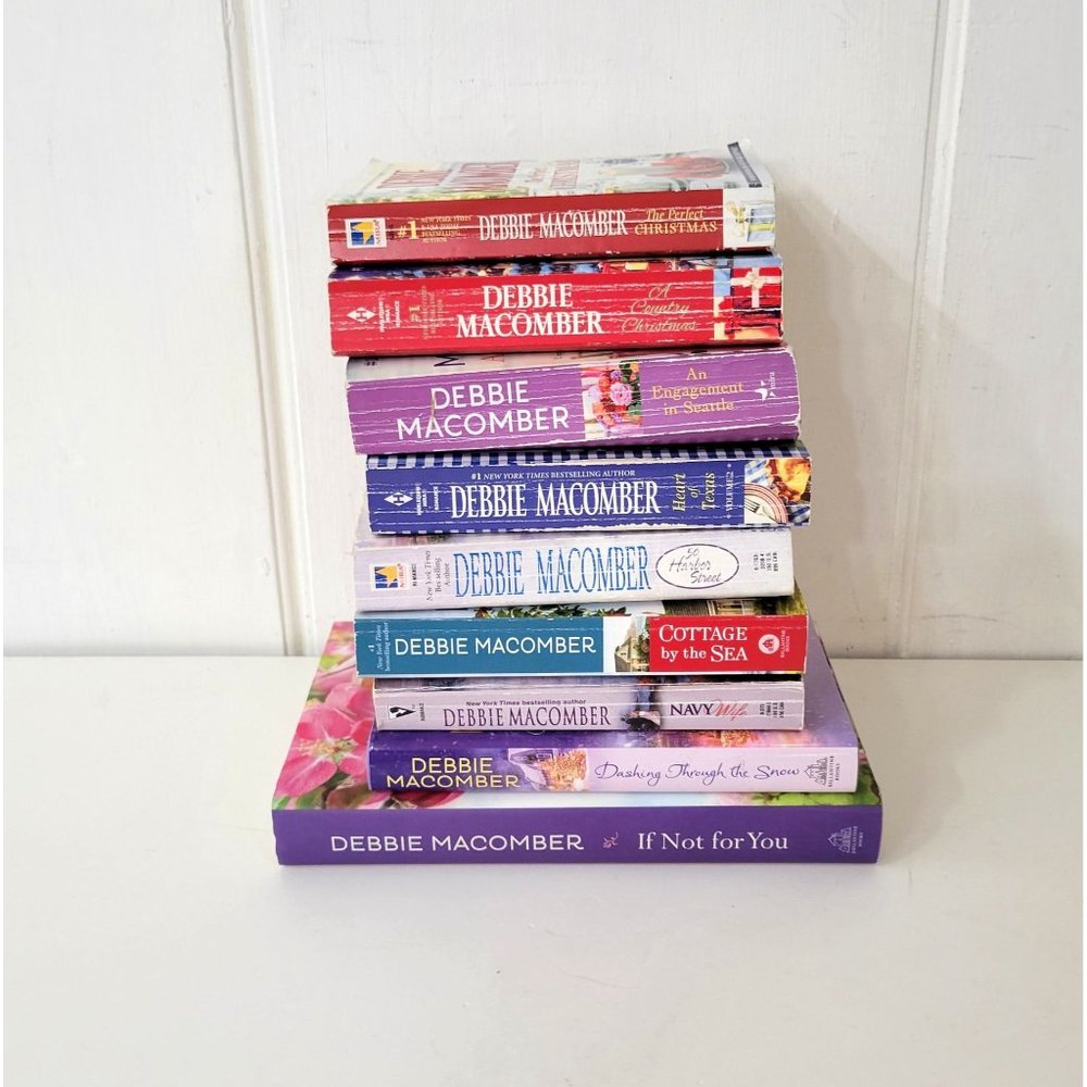 Debbie Macomber Romance Novels Lot of 9 Books - Picture 2 of 6